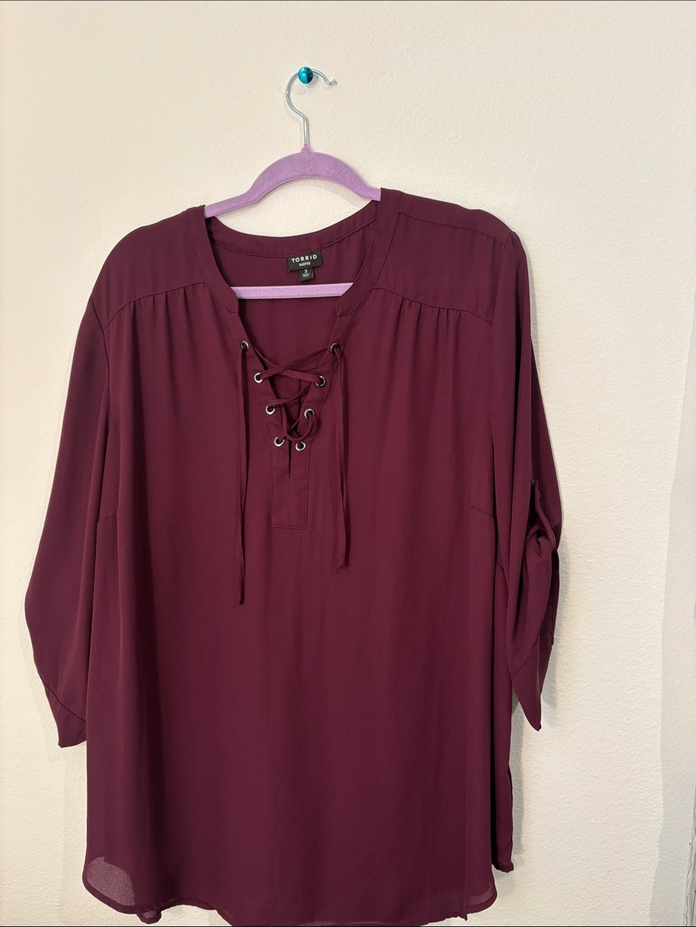 Torrid Harper Georgette Top
